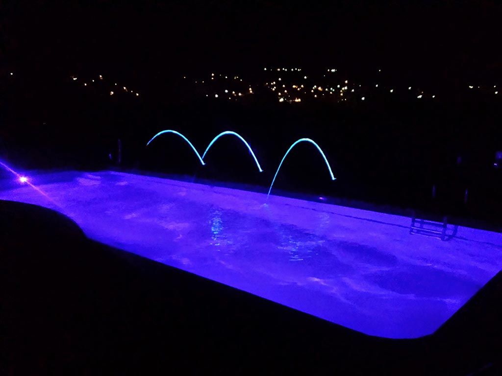 Modern pools installation